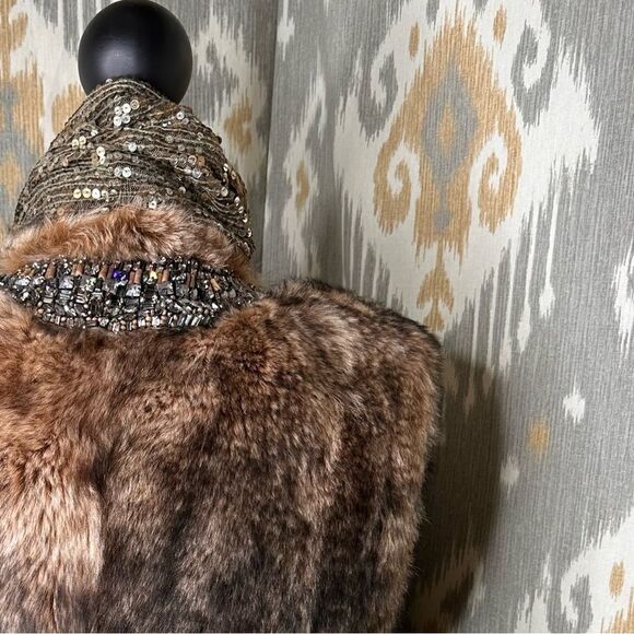 Ralph Lauren Collection * Fall ‘15? Lamb Shearling Embellished Vest - Picture 16 of 17